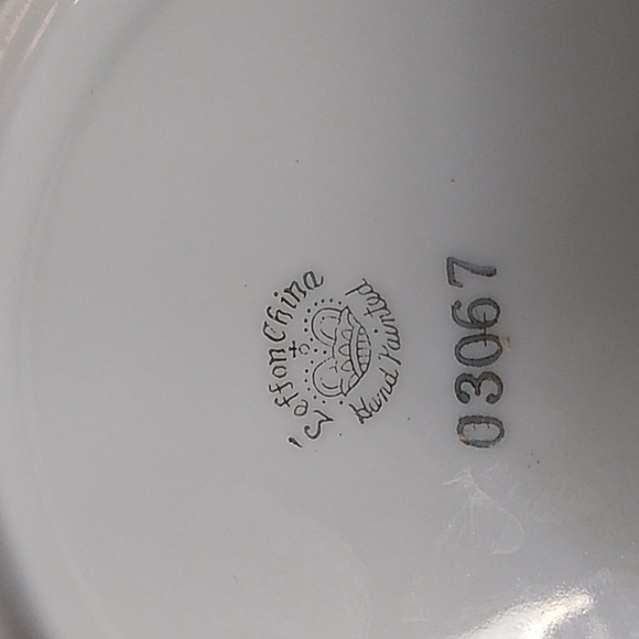Lefton China  small plate - Picture 2 of 2